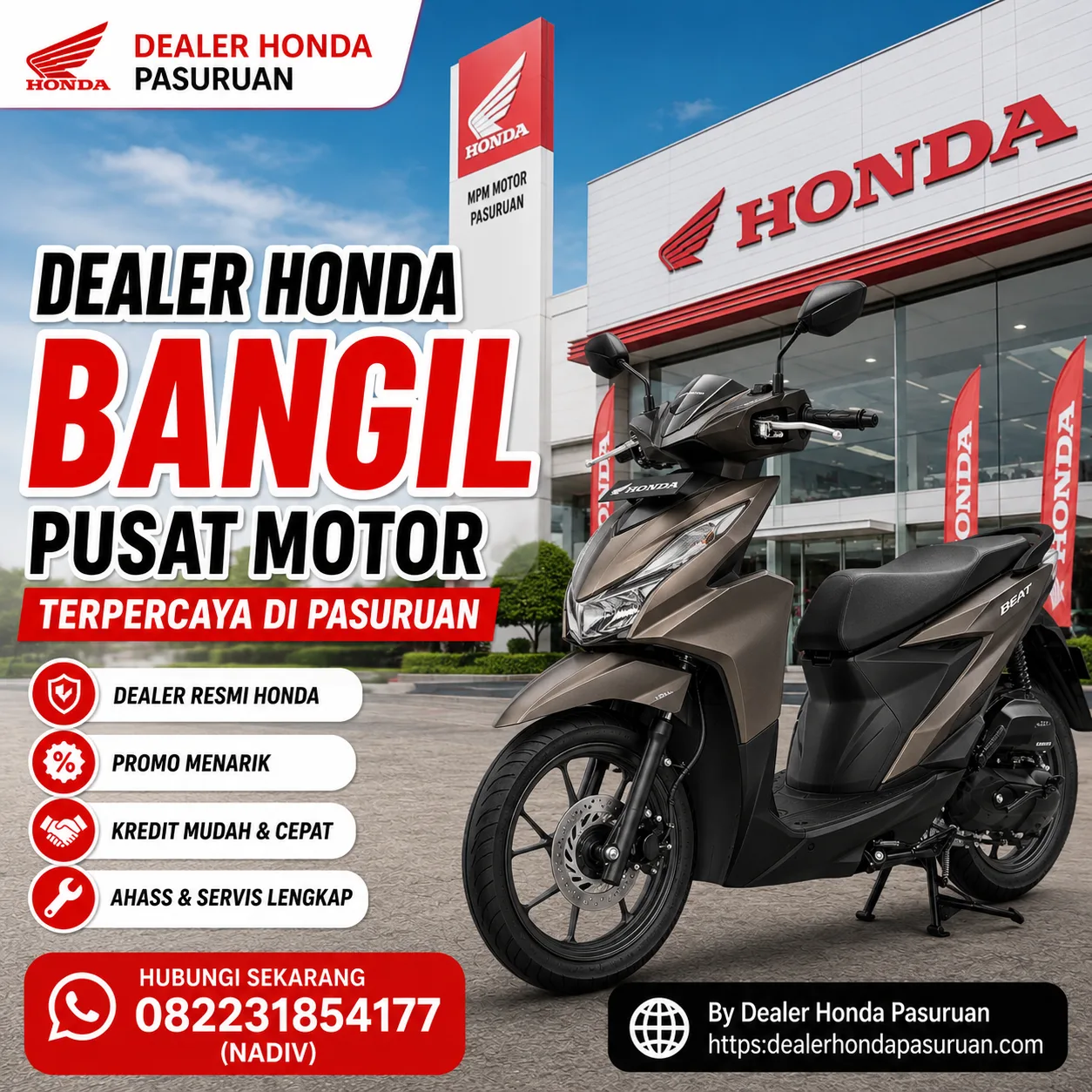 Dealer Honda Bangil Pusat Motor Terpercaya di Pasuruan