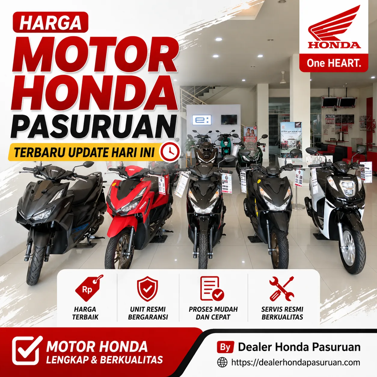 Harga Motor Honda Pasuruan