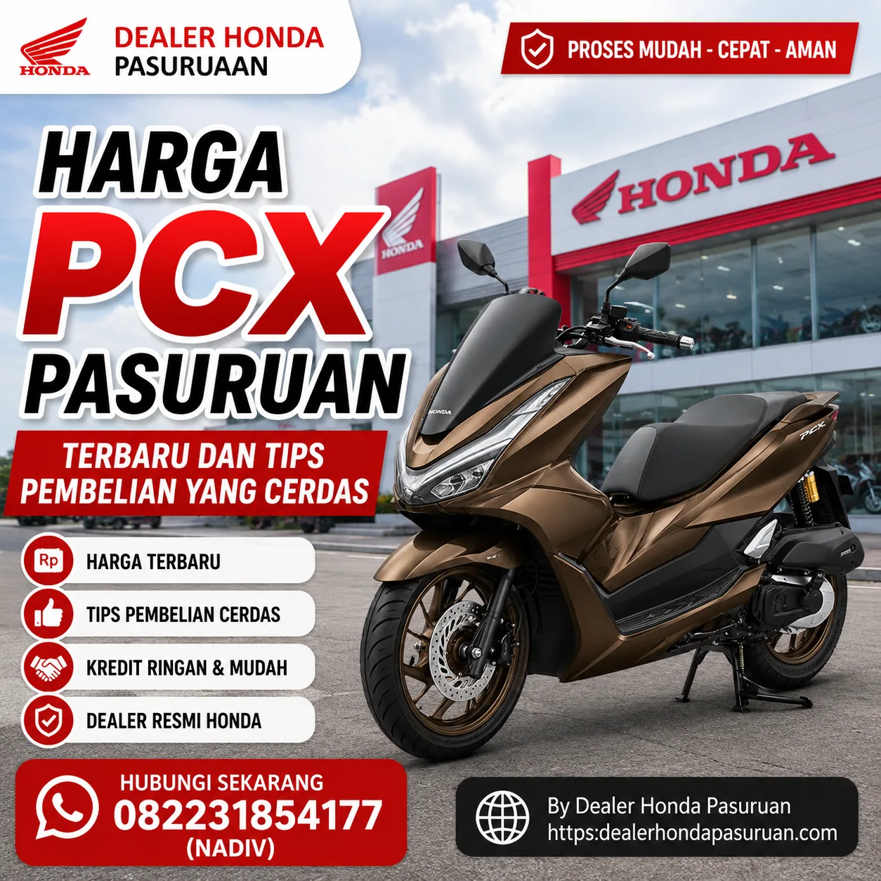 Harga PCX Pasuruan Terbaru dan Tips Pembelian yang Cerdas