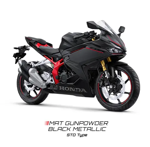 Honda CBR250RR gunpowder black metallic