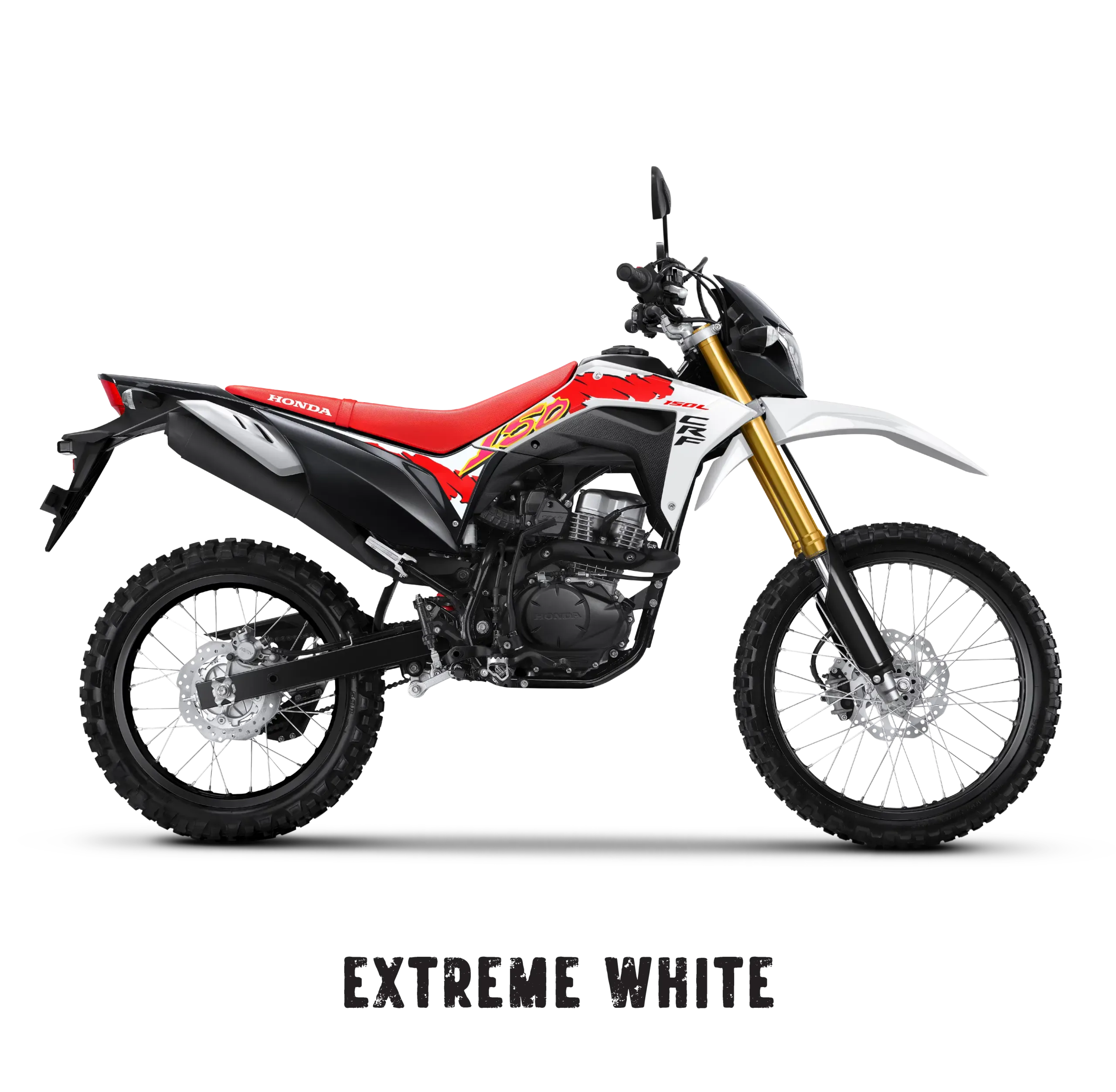 pROMO Honda CRF150L pASURAUN extreme white