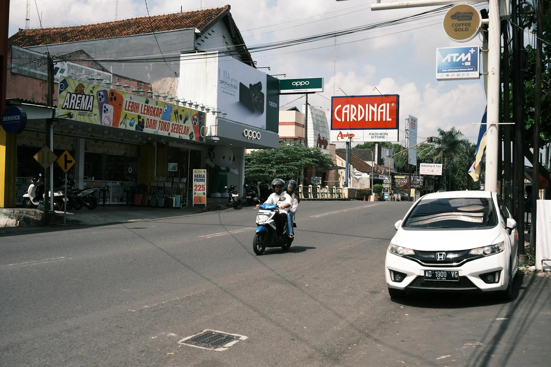 Motor Honda CRF di Pasuruan