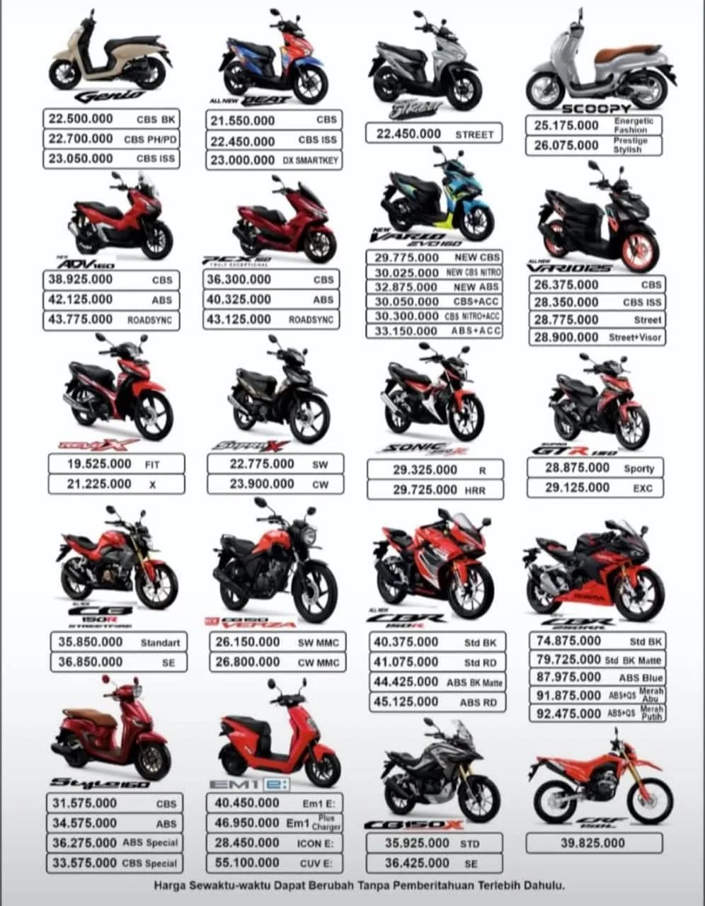 Promo Motor Honda Pasuruan new Promo Motor Honda Pasuruan new